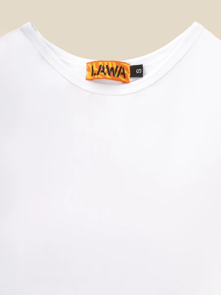 Купить Топ однотонный женский LAWA WBC02380 S Белый Артикул: 2000990547903 Фото №11