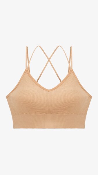 Купити Топ жіночий CY9606 One Size Бежевий Артикул: 2000999517013 Фото №5