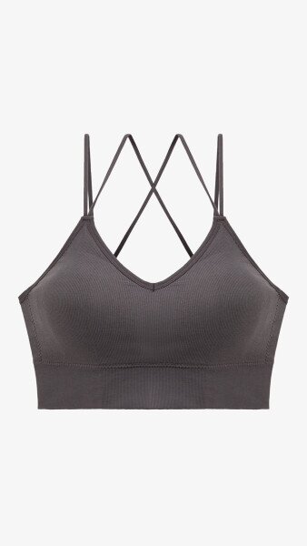 Купить Топ женский CY9606 One Size Серый Артикул: 2000999517006 Фото №6