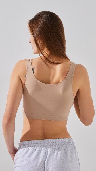 Купити Топ жіночий TANK S/M Бежевий Артикул: 4823102996370 Фото №4