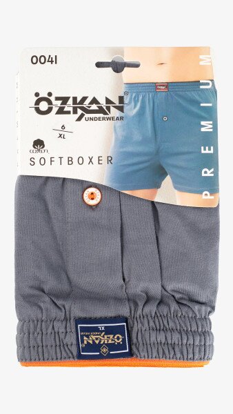 Купити Труси чоловічі OZKAN 0041 XL Сірий Артикул: 2000999503894 Фото №4