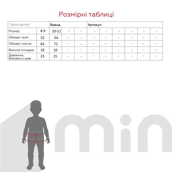 size grid