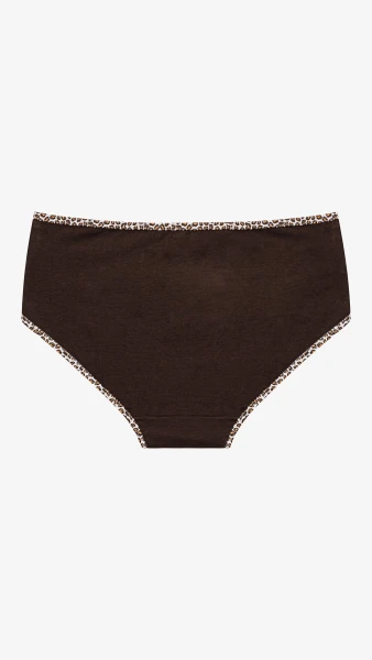Трусы женские Nicoletta 125084 3XL Коричневый  Фото №2