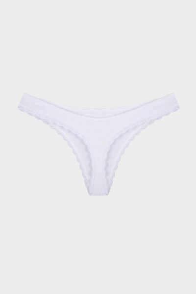 Купити Труси жiночi Donella 2495 2XL Білий Артикул: 2000902880579 Фото №3