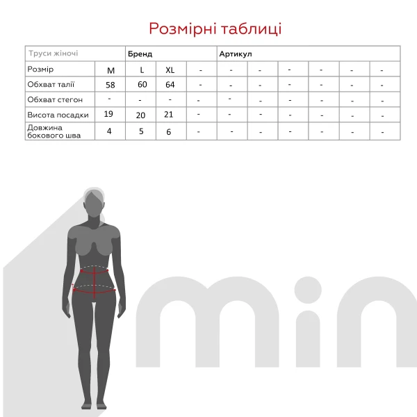 Трусы женские Мelanvour 3313 XL Черный (2000990679031A)  Фото №8