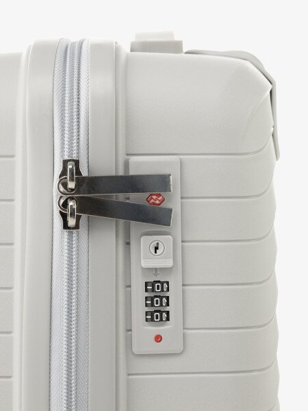 Купить Чемодан P600/3 Малый Светло-серый Артикул: 2000999638732 Фото №5