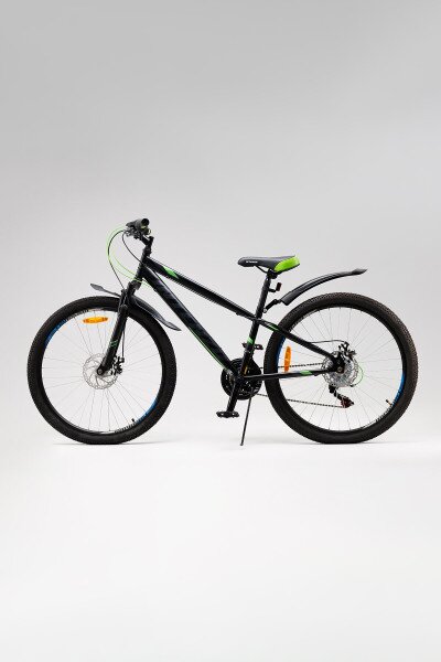 Купить Велосипед SPELLI MASTER 26» Черно-зеленый с серым Артикул: 2000990883568 Фото №4
