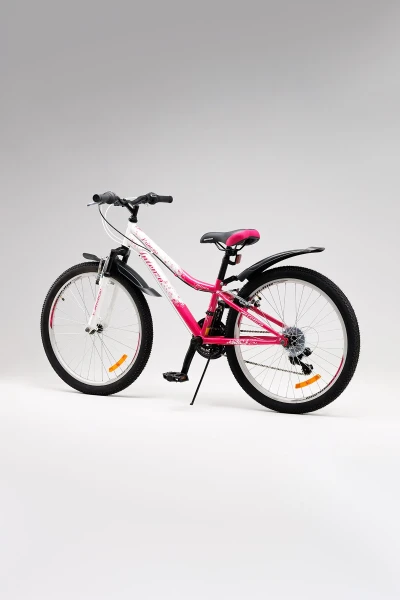 Купити Велосипед SPELLI PRINCESS V-brake 24" Біло-рожевий Артикул: 2000904043415 Фото №3