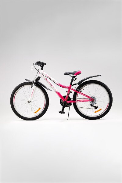 Купить Велосипед SPELLI PRINCESS V-brake 24» Бело-розовый Артикул: 2000904043415 Фото №4