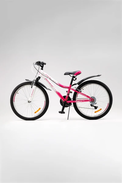 Купити Велосипед SPELLI PRINCESS V-brake 24" Біло-рожевий Артикул: 2000904043415 Фото №4