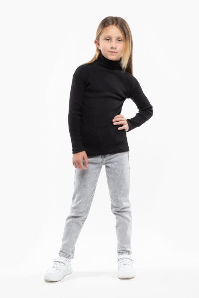 Купить Водолазка однотонная Happy Kids 58 110 см Черный (2000989741541W) Артикул: 2000989741541 Фото №6