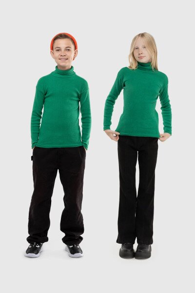 Купить Водолазка однотонная Happy Kids 912 146 см Зеленый (2000989741893W) Артикул: 2000989741893 Фото №1