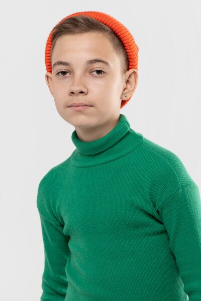 Купить Водолазка однотонная Happy Kids 912 146 см Зеленый (2000989741893W) Артикул: 2000989741893 Фото №10