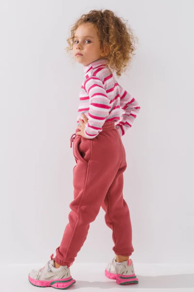 Водолазка с узором детская Happy Kids 4480 110 см Розовый (2000990608420W)  Фото №2