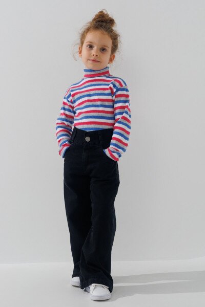 Купить Водолазка с узором детская Happy Kids 4480 110 см Синий (2000990608260W) Артикул: 2000990608260 Фото №2