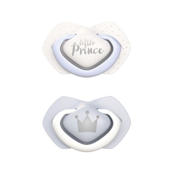 Купить Пустышка силиконовая ROYAL BABY 2 шт. Canpol babies 22/650_blu Голубой Артикул: 5903407993492 Фото №2