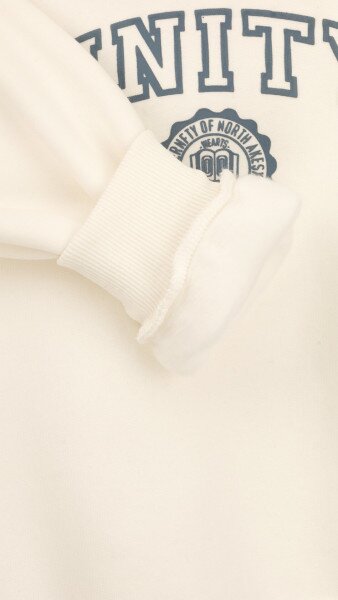 Купити Худі для хлопчика Aura Style 1071 92 см Молочний Артикул: 2000999328503 Фото №3