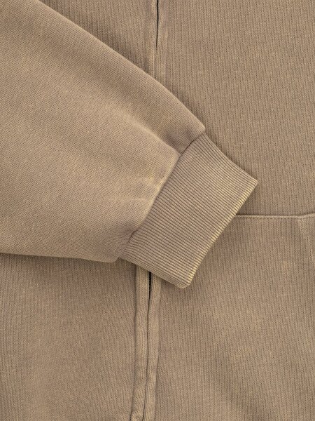 Купить Худи однотонный мужской GENUA G01220-0004 M Бежевый Артикул: 2000999464683 Фото №8