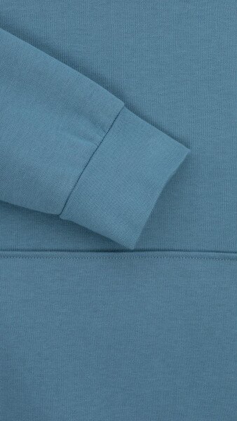 Купить Худи однотонный мужской GENUA G01223-0005 S Синий Артикул: 2000999533822 Фото №8