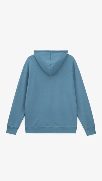 Купить Худи однотонный мужской GENUA G01223-0005 S Синий Артикул: 2000999533822 Фото №9