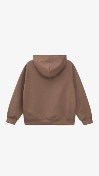 Купить Худи однотонный женский GENUA G01138-0007 3XL Коричневый Артикул: 2000999427022 Фото №10