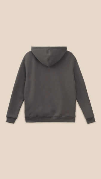 Купить Худи однотонный женский LAWA WBC02435 XS Темный графит Артикул: 2000990909978 Фото №10