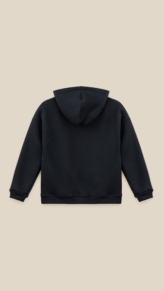 Купить Худи с принтом для девочки LAWA P-GB02338 134 см Графитовый Артикул: 2000999361081 Фото №10