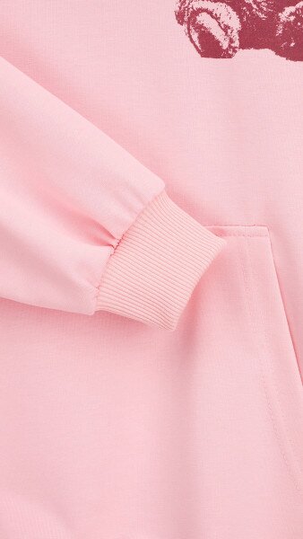 Купить Худи с принтом для девочки LAWA P-GB02344 134 см Розовый Артикул: 2000999558849 Фото №8