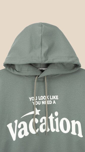 Купити Худі з принтом для хлопчика LAWA P-BB02324 134 см Хакі Артикул: 2000999300899 Фото №9