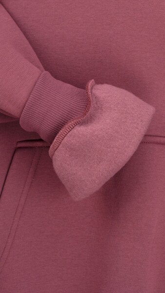 Купить Худи с принтом женский LAWA P-WT02308 2XL Сливовый Артикул: 2888000030320 Фото №11