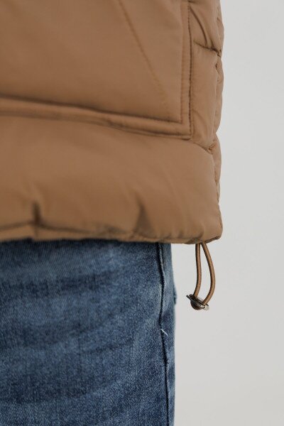 Купити Жилет утеплений для дівчинки XZKAMI 8038 110 см Капучино (2000990309181D) Артикул: 2000990309181 Фото №5