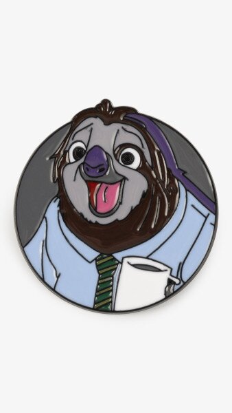 Купить Значок Ленивец Зоотрополис 0928102521-8 Разноцветный Артикул: 2000999540127 Фото №2