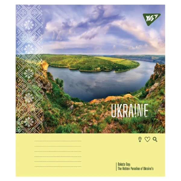 Зошит учнівський &quot;Ukraine travel&quot; YES 767998 48 арк. Різнокольоровий  Фото №4
