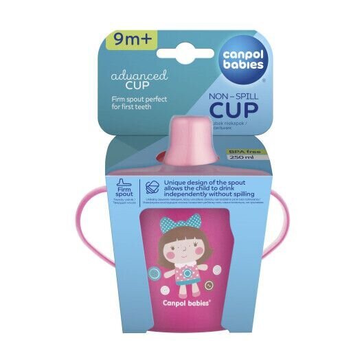 Купить Кружка непроливайка Toys Canpol babies 31/200_pin Розовый Артикул: 5901691813076 Фото №2