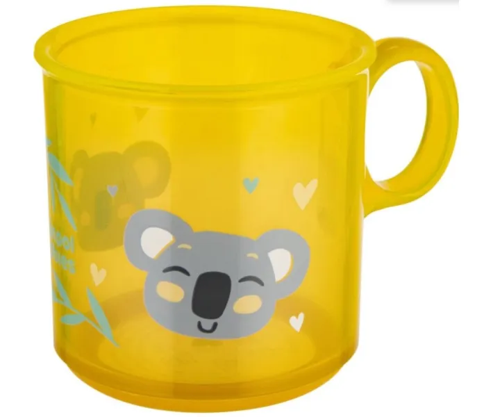 Купити Кружка антиковзаюча дитяча Tigres 2/100 Жовтий Артикул: 2000999403897