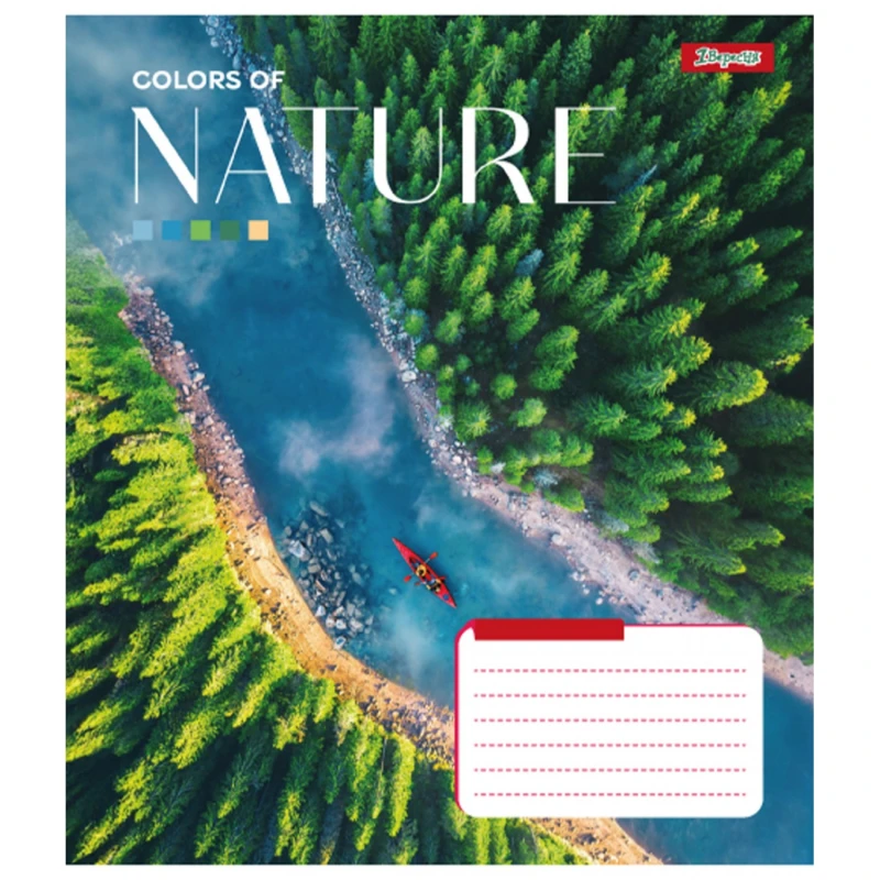 Тетрадь ученическая &quot;Colors of nature&quot; 1В 767359 48 л. Разноцветный  Фото №2