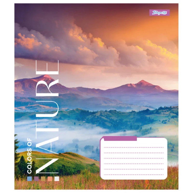 Тетрадь ученическая &quot;Colors of nature&quot; 1В 767359 48 л. Разноцветный  Фото №3