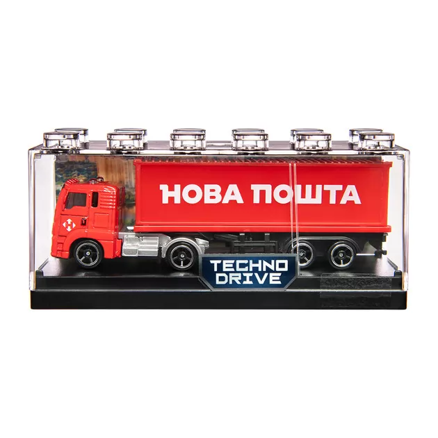 Купити Модель Фура "НОВА ПОШТА" KIDDISVIT 250416CG Різнокольоровий Артикул: 6929552504160 Фото повноекранне №4