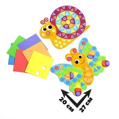 Купить Набор для творчества "Мягкая фигурная мозаика. Улитка" Vladi Toys VT4511-01 Артикул: 4820234760589