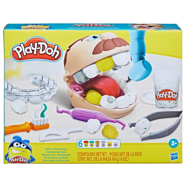 Игровой набор Мистер Зубастик Play-Doh F1259 Разноцветный  Фото №0