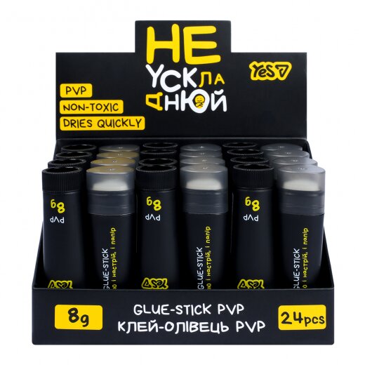 Купити Клей-олівець "Не ускладнюй!" YES 320308 Різнокольоровий Артикул: 5056574467140 Фото повноекранне №2