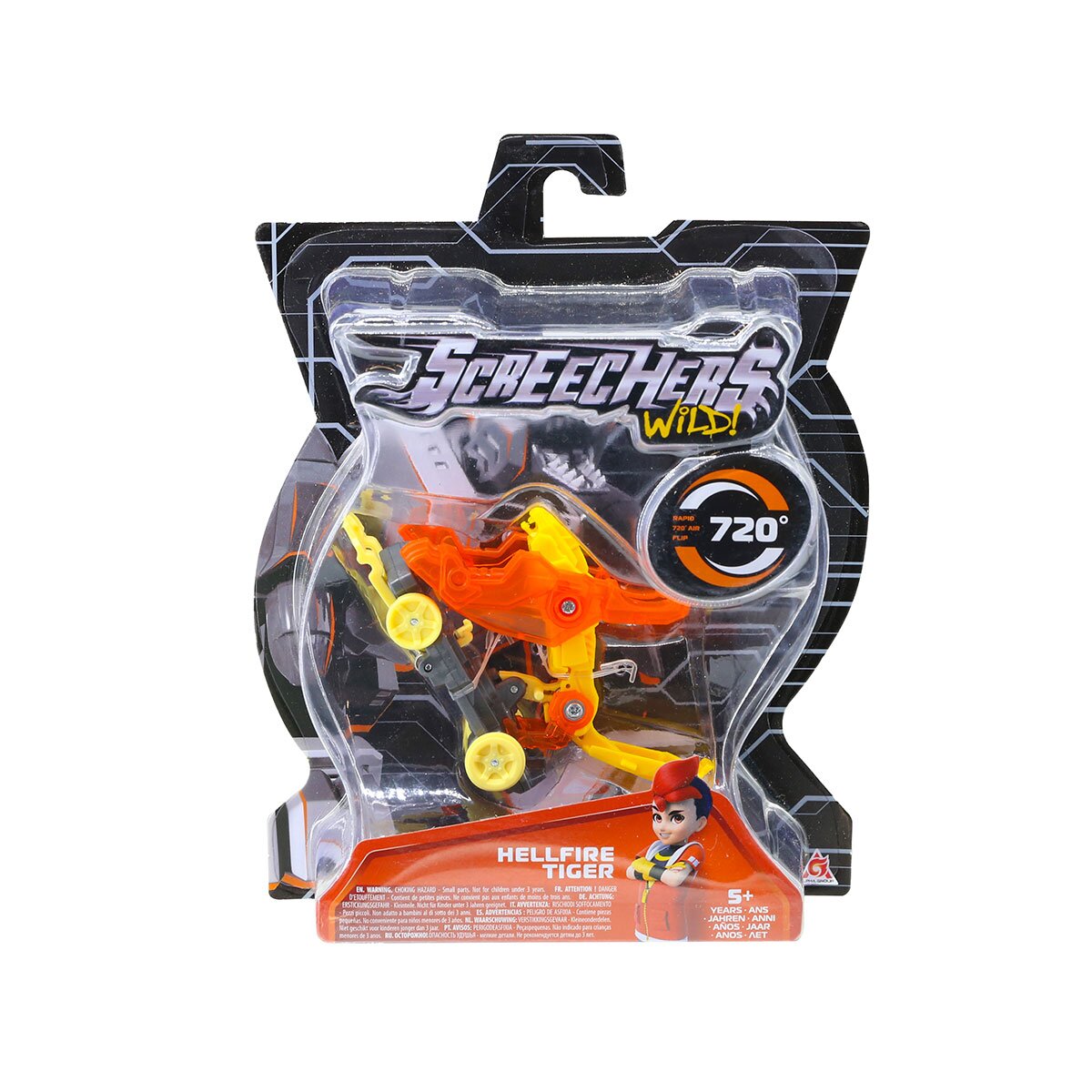 Игрушечная машинка-трансформер Screechers Wild! EU685002 (6900007300896)  Фото №5