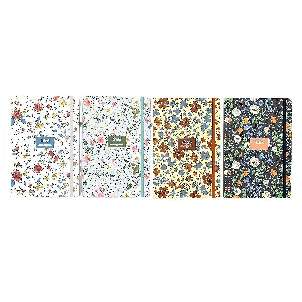 Купить Блокнот на резинке Malevaro Small flowers 763364ML A5 Разноцветный Артикул: 4820252763364