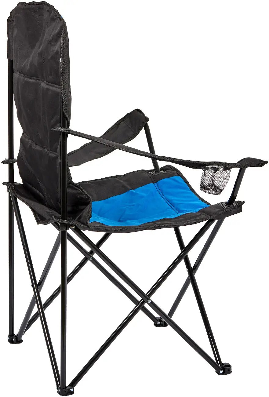 Купити Стілець розкладний Skif Outdoor Soft Base 389.00.95 Чорно-синій Артикул: 4820242922719 Фото повноекранне №2