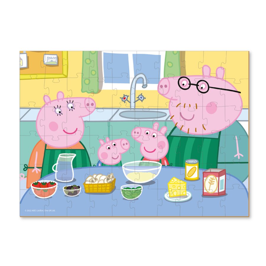 Купити Пазли "Peppa Pig" Dodo 200331 Різнокольоровий Артикул: 4823115904829 Фото повноекранне №2