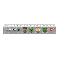 Линейка &quot;Minecraft&quot; Yes 370653 15 см Серый