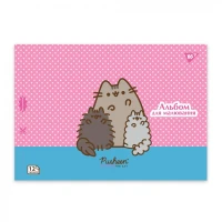Альбом для малювання Pusheen YES 130588 12 аркушів Рожевий