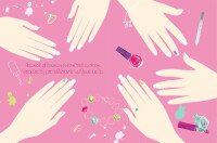 Книга &quot;Книжка для малювання, творчості та моди для стильних сучасних дівчат&quot; 7421 (9786177277421)  Фото №0