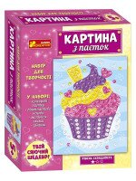 Картина из паеток Пирожное Ranok-Creative 10100587У