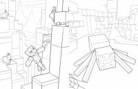 MINECRAFT Официальная раскраска (9786175230541)  Фото №3